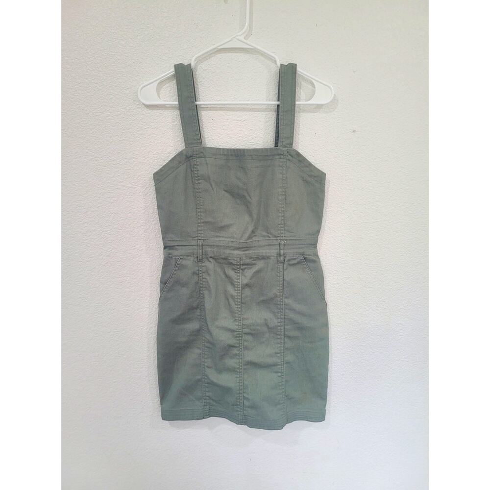 Forever 21 Women's Green Dress Size Medium Sleeveless Midi #12